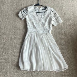 Lulu Xs white dress